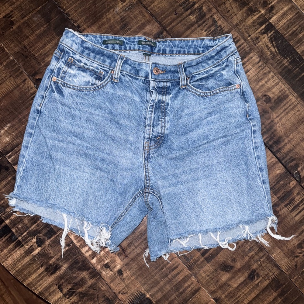 Blue Denim Women's Shorts